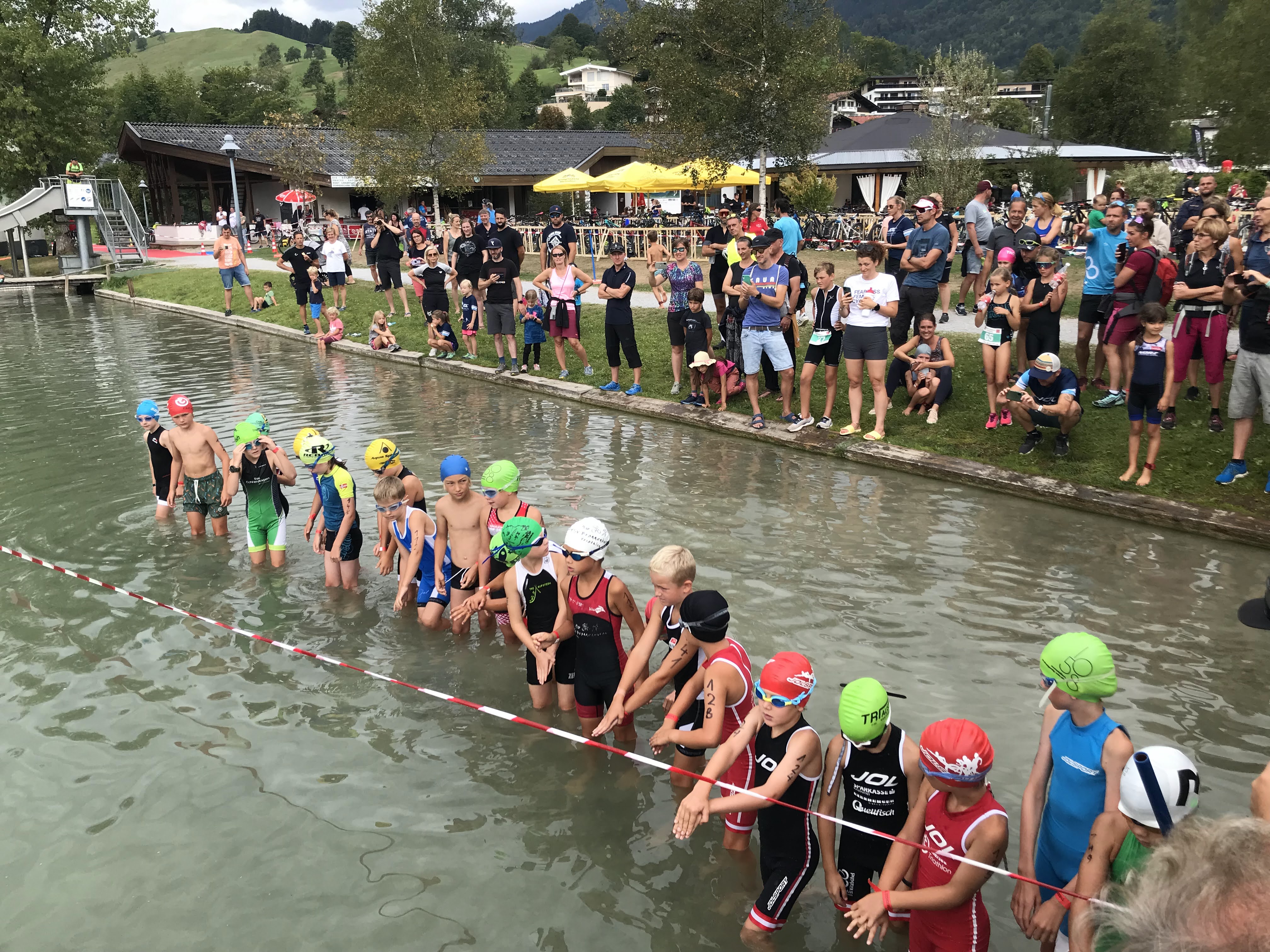 Erfolgreich beim Thiersee-Triathlon